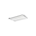 Trace-Lite Mini Linear LED High Bay Small 92W Diffused Lens 120-277VAC 0-10V Dimming Driver With 12V Auxiliary Output 4000K Auxiliary Sensor Receptacle White (MQHB-S-92-D-VS-4K)