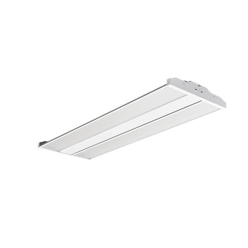 Trace-Lite Mini Linear LED High Bay Large 270W Diffused Lens 120-277VAC 0-10V Driver With 12V Auxiliary Output 5000K 24W Battery Backup White (MQHB-L-270-D-VS-5K-BB2)