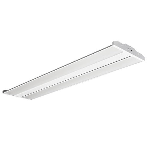 Trace-Lite Mini Linear LED High Bay X-Large 400W Diffused Lens 120-277VAC 0-10V Dimming Driver With 12V Auxiliary Output 5000K Auxiliary Sensor Receptacle White (MQHB-XL-400-D-VS-5K)