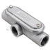 Southwire TOPAZ 1 Inch Mogul Conduit Body T Type With Cover And Gasket Malleable Hot Dip Galvanized (MT3CGHDG)