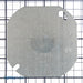 Mulberry Metal 4 Inch Round Blank Cover (11101)