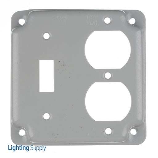 Mulberry Metal 4 Inch Switch/Duplex Cover (11413)