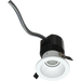 RAB 3 Inch Modular Downlight Kit Wattage/CCT Selectable 12W/9W/7W 2700K/3000K/3500K/4000K/5000K 25 to 45 Degree Adjustable Beam Angle 120-277V Dimmable (ND22-12-3RW)