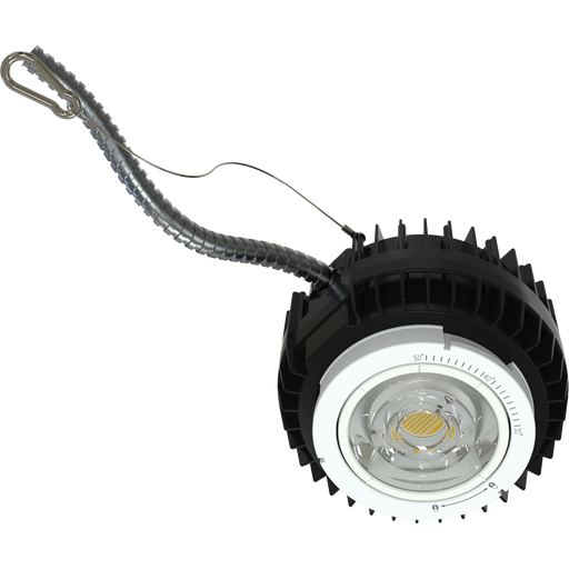 RAB 8 Inch Modular Downlight Kit Wattage/CCT Selectable 50W/40W/30W 2700K/3000K/3500K/4000K/5000K Adjustable Beam Angle 120-277V Dimmable [Light Engine Only-No Trim] (ND22-50)