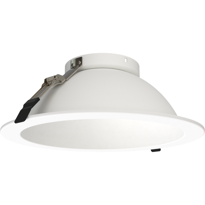 RAB ND22 10 Inch Round Trim White Cone White Flange (ND22T-10RW)
