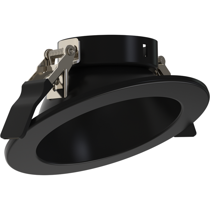 RAB ND22 3Inwall Wash Trim Black Cone Black Flange (ND22T-3RB-WW)