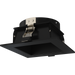 RAB ND22 4 Inch Square Trim Black Cone Black Flange (ND22T-4HSB)