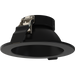 RAB ND22 4 Inch Round Trim Black Cone Black Flange (ND22T-4RB)