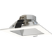 RAB ND22 4 Inch Square Trim Haze Cone White Flange (ND22T-4SHW)