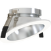 RAB ND22 6 Inch Wall Wash Trim Haze Cone White Flange (ND22T-6HRHW-WW)