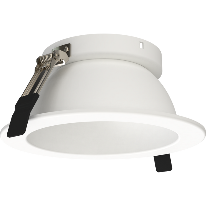 RAB ND22 6 Inch Round Trim White Cone White Flange (ND22T-6HRW)