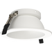 RAB ND22 6 Inch Round Trim White Cone White Flange (ND22T-6HRW)
