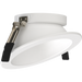 RAB ND22 6 Inch Wall Wash Trim White Cone White Flange (ND22T-6HRW-WW)