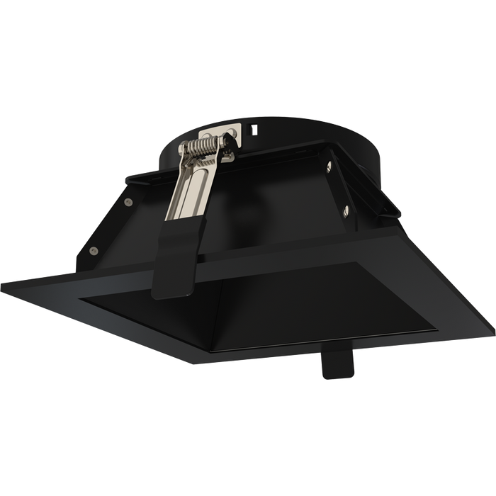 RAB ND22 6 Inch Square Trim Black Cone Black Flange (ND22T-6HSB)