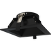 RAB ND22 6 Inch Square Trim Black Cone Black Flange (ND22T-6HSB)