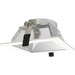 RAB ND22 6 Inch Square Trim Haze Cone White Flange (ND22T-6HSHW)