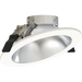 RAB ND22 6 Inch Wall Wash Trim Haze Cone White Flange (ND22T-6RHW-WW)
