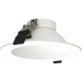 RAB ND22 6 Inch Round Trim White Cone White Flange (ND22T-6RW)