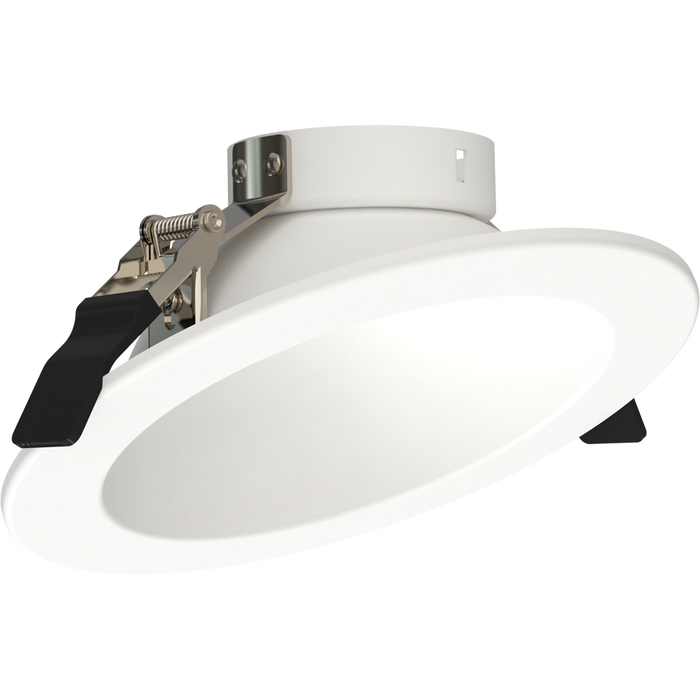 RAB ND22 6 Inch Wall Wash Trim White Cone White Flange (ND22T-6RW-WW)