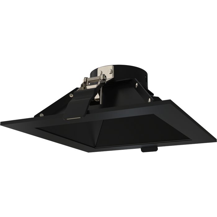 RAB ND22 6 Inch Square Trim Black Cone Black Flange (ND22T-6SB)