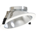 RAB ND22 8 Inch Wall Wash Trim Haze Cone White Flange (ND22T-8RHW-WW)