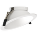 RAB ND22 8 Inch Wall Wash Trim White Cone White Flange (ND22T-8RW-WW)