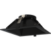 RAB ND22 8 Inch Square Trim Black Cone Black Flange (ND22T-8SB)