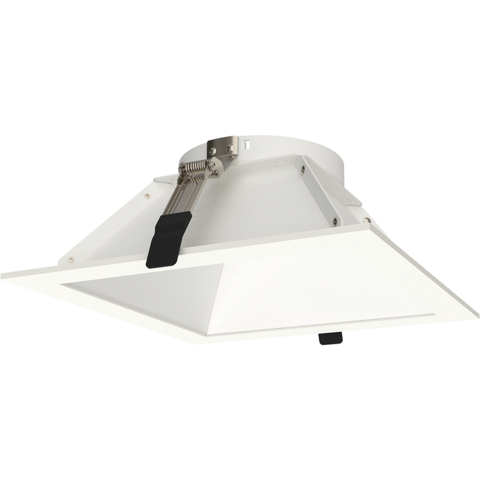 RAB ND22 8 Inch Square Trim White Cone White Flange (ND22T-8SW)
