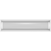 RAB SWISH 1X4 LED Air-Return Troffer Wattage/CCT Selectable 35W/26W/18W 3500K/4000K/5000K 120-277V 0-10V Dimming White (SWISH1X4)