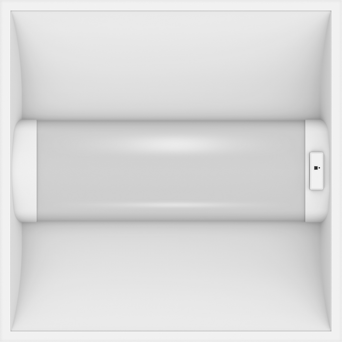 RAB SWISH 2X2 LED Air-Return Troffer Wattage/CCT Selectable 35W/26W/18W 3500K/4000K/5000K 120-277V 0-10V Dimming Motion Occupancy Sensor (SWISH2X2/MVS)