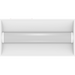 RAB SWISH 2X4 LED Air-Return Troffer Wattage/CCT Selectable 44W/35W/26W 3500K/4000K/5000K 120-277V 0-10V Dimming White Battery Backup (SWISH2X4/E)