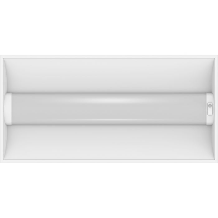 RAB SWISH 2X4 LED Air-Return Troffer Wattage/CCT Selectable 44W/35W/26W 3500K/4000K/5000K 120-277V 0-10V Dimming White PIR Sensor (SWISH2X4/PIR)