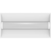 RAB SWISH 2X4 LED Air-Return Troffer Wattage/CCT Selectable 44W/35W/26W 3500K/4000K/5000K 120-277V 0-10V Dimming White (SWISH2X4)