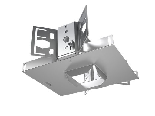 RAB Recessed Downlights 2 Inches Rough-In Square New Construction Trimless 10W With Nailer Bars (ND2STL)