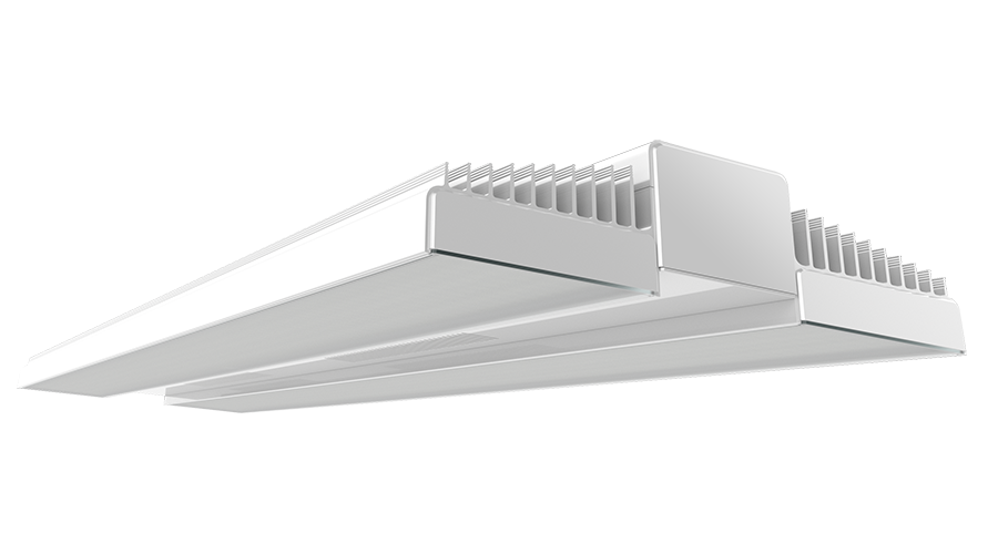 RAB Rail 400W 4000K LED 120-277V PIR Sensor Aluminum/White (RAIL400N/PIR)