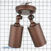 NICOR 100W Bronze Double Cylinder Adjustable Security Floodlight (11528)