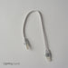 NICOR NUC-4 Series 12 Inch White Linkable Extension Cable For NUC-4 Linkable Under-Cabinet Lights (NUC-4-JUMPER-12-WH)