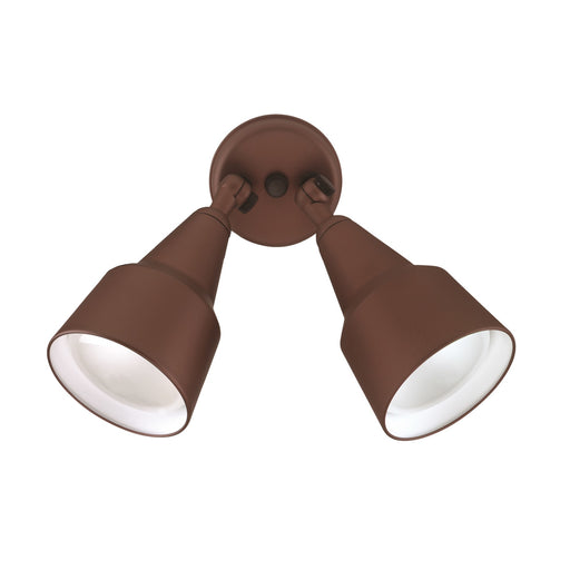NICOR 300W Bronze Double Cone Adjustable Security Floodlight (11128)