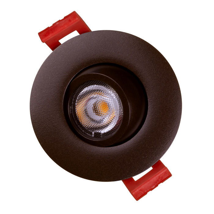NICOR 2 Inch LED Gimbal Recessed Downlight Oil-Rubbed Bronze 2700K (DGD211202KRDOB)