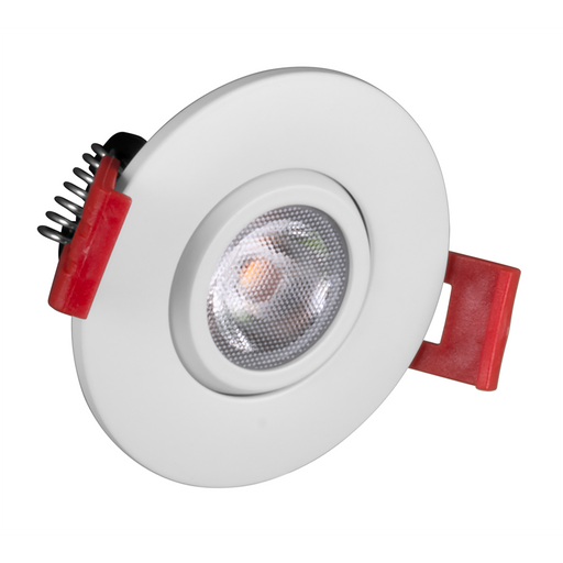 NICOR 2 Inch LED Gimbal Recessed Downlight White 4000K (DGD211204KRDWH)
