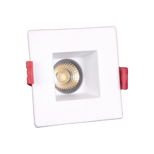NICOR 2 Inch Square LED Recessed Downlight With Baffle White 5000K (DQD211205KWHBF)