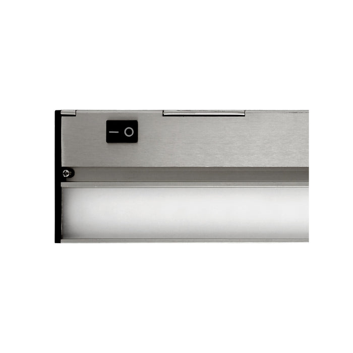 NICOR 21 Inch Dimmable LED Under-Cabinet Nickel (NUC-3-21-NK)