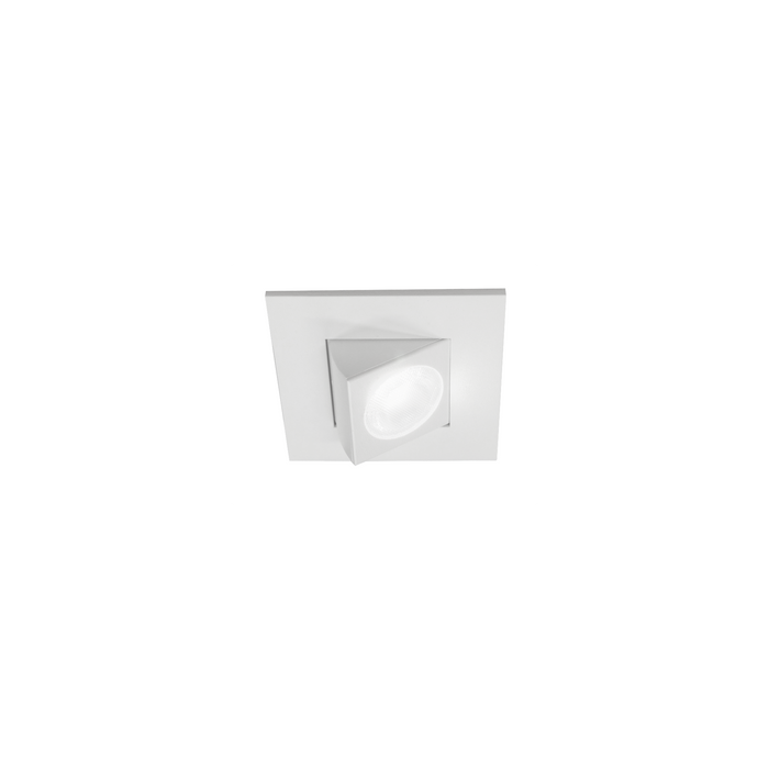NICOR DQR Series 2 Inch Square Eyeball LED Downlight White 2700K (DQR2-AA-10-120-2K-WH)