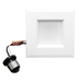 NICOR DLQ4 Series 4 Inch Square LED Downlight Retrofit Kit 2700K (DLQ4-10-120-2K-WH)