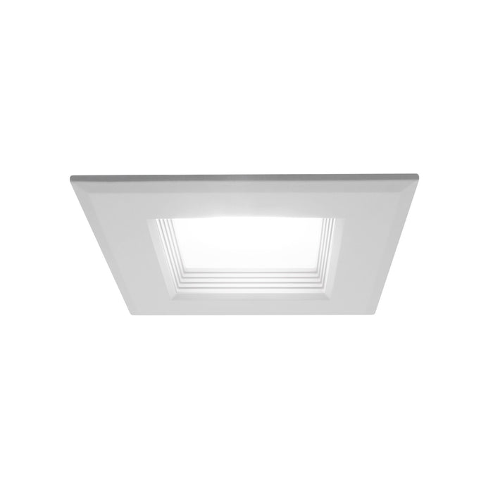 NICOR DQR Series 5 Inch White Square LED Recessed Downlight 2700K (DQR5-10-120-2K-WH-BF)