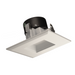 NICOR DQR Series 3 Inch White Square LED Recessed Downlight 2700K (DQR3-10-120-2K-WH-BF)