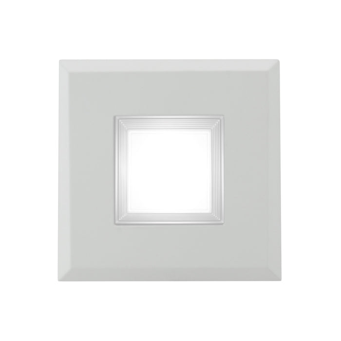 NICOR DQR Series 3 Inch White Square LED Recessed Downlight 2700K (DQR3-10-120-2K-WH-BF)