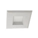 NICOR DQR Series 3 Inch White Square LED Recessed Downlight 2700K (DQR3-10-120-2K-WH-BF)