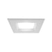 NICOR DQR Series 6 Inch White Square LED Recessed Downlight 2700K (DQR6-10-120-2K-WH-BF)