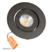 NICOR DLG2 Series 2 Inch LED Gimbal Downlight Oil-Rubbed Bronze 3000K (DLG2-10-120-3K-OB)